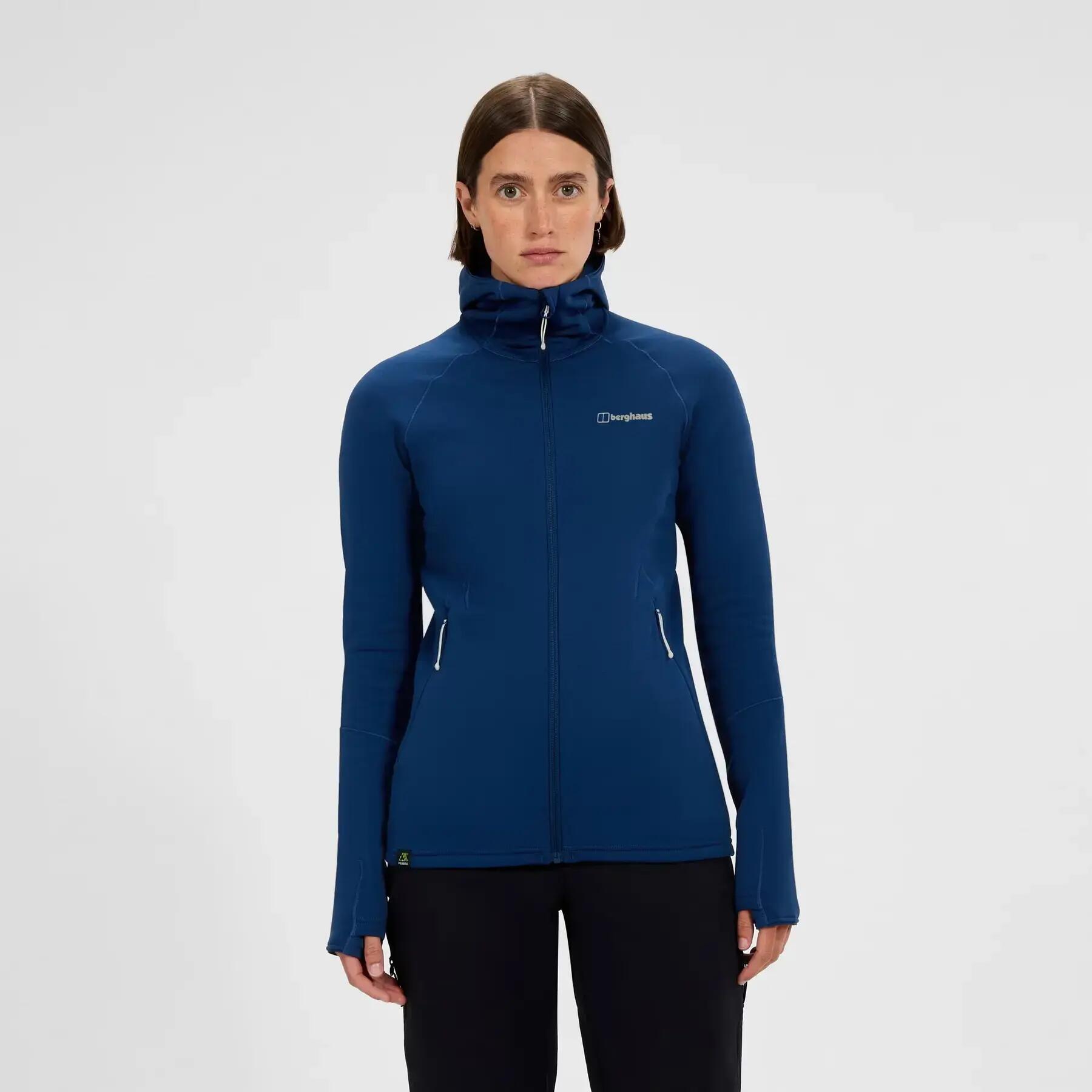 Damesjack met capuchon Berghaus Kinetic Powerstretch 3/5