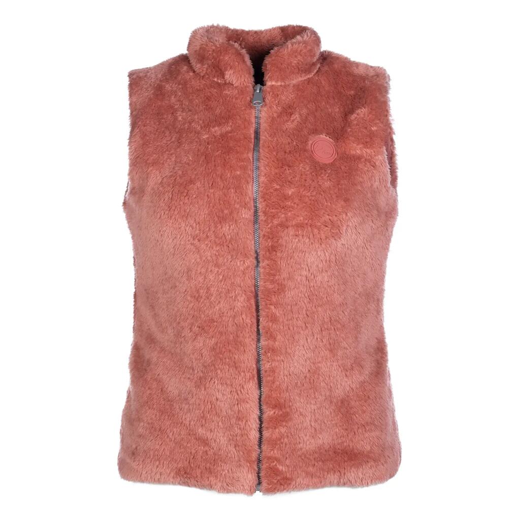 Girls' Sleeveless Riding Jacket HKM Ruby