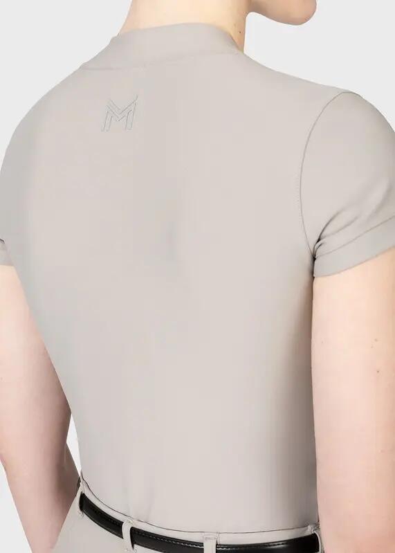Camiseta Base Manga Corta Mujer Equitación Maximilian Velya Topo Suave 5/7