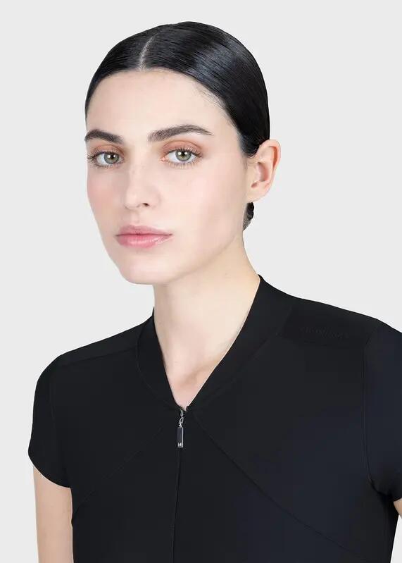 Camiseta Base Manga Corta Mujer Equitación Maximilian Velya Negro 5/7