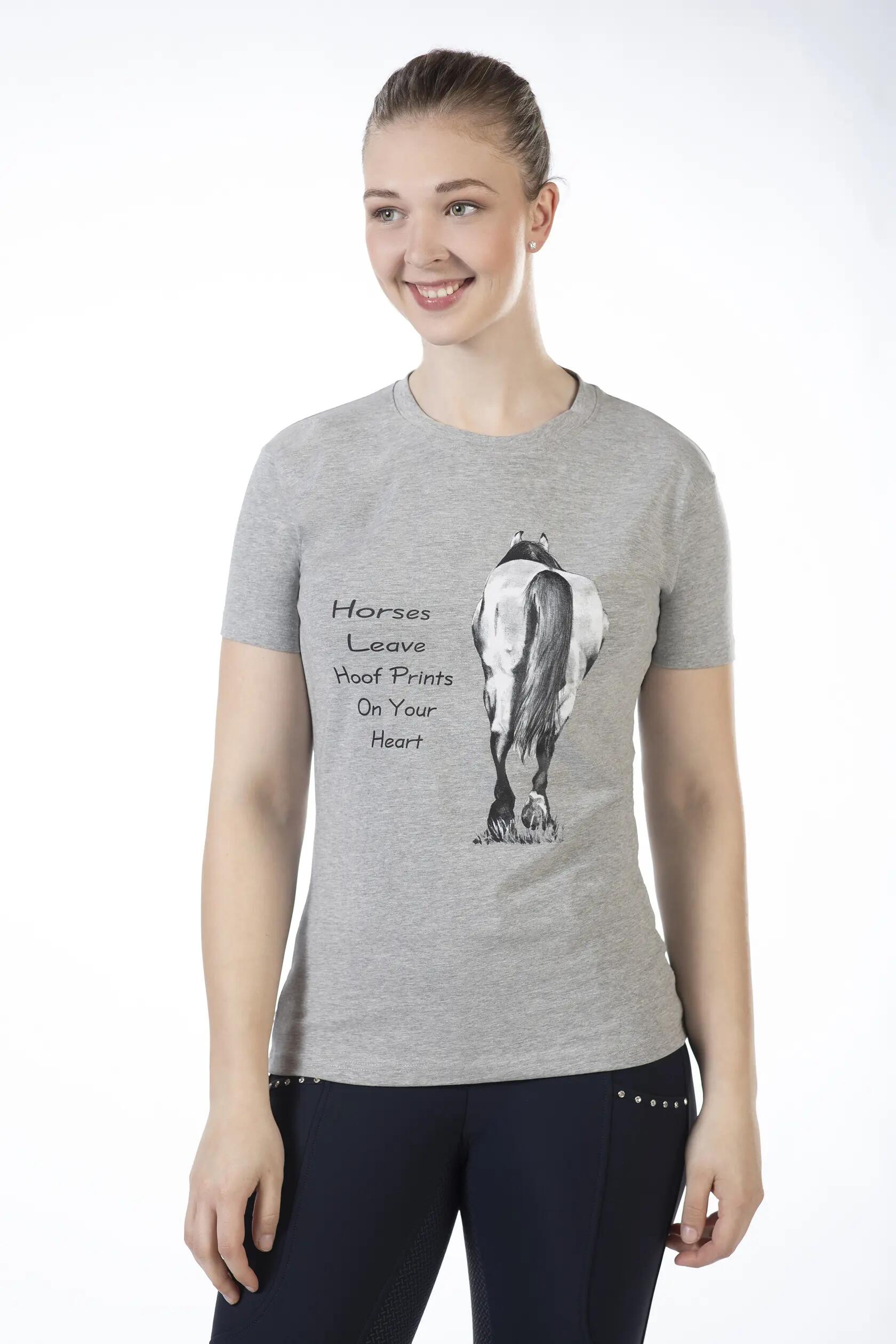 T-shirt damski HKM Horses Leave Hoofprints 2/4