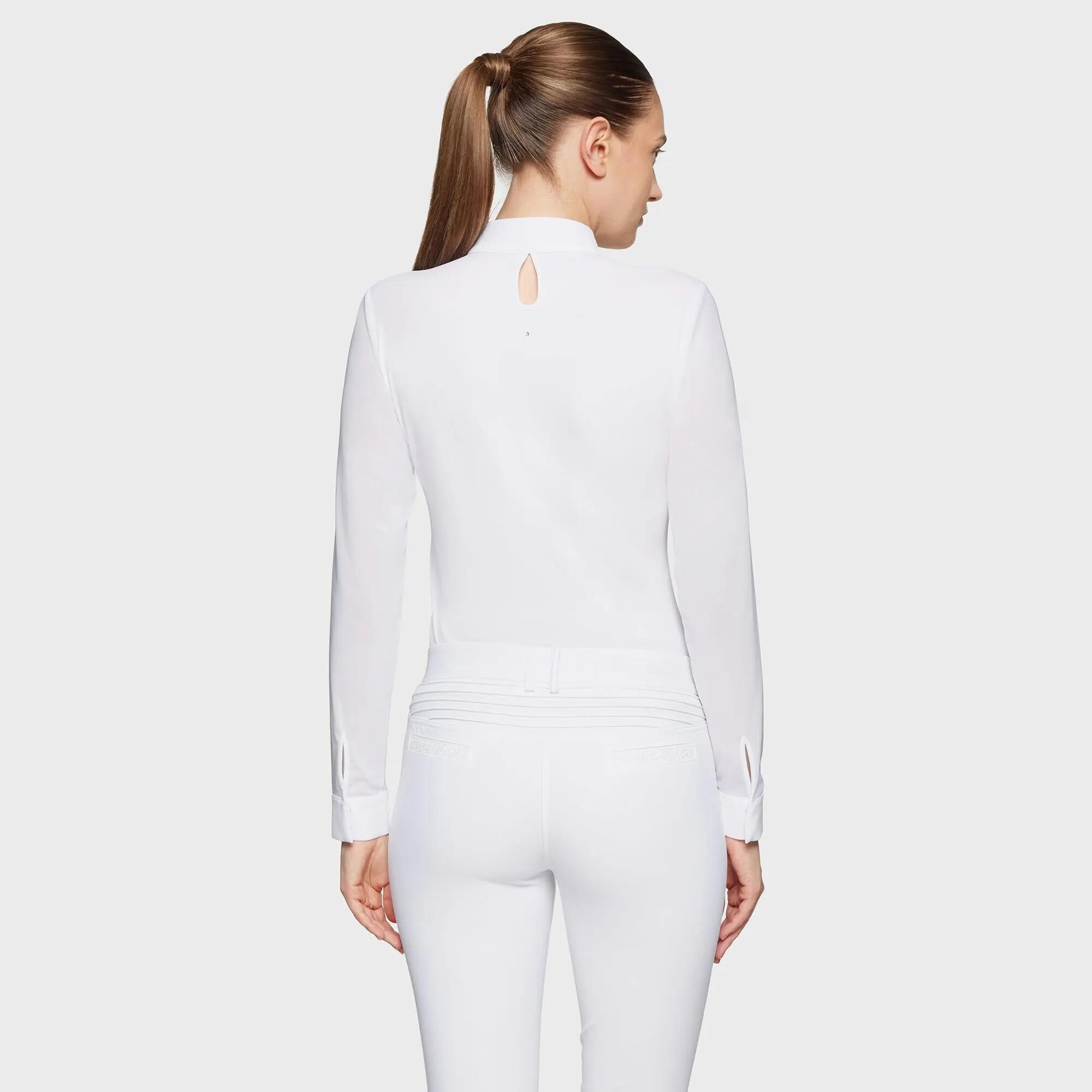 Samshield Wedstrijdshirt Faustine Premium Dames Wit - 5/7