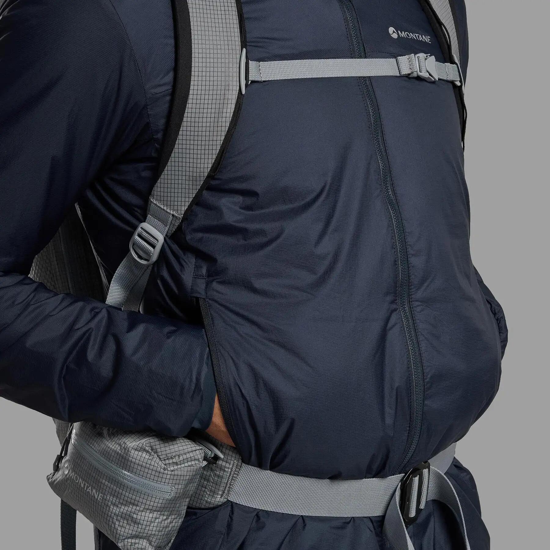 Chubasquero con capucha Montane Fortes Lite 7/7