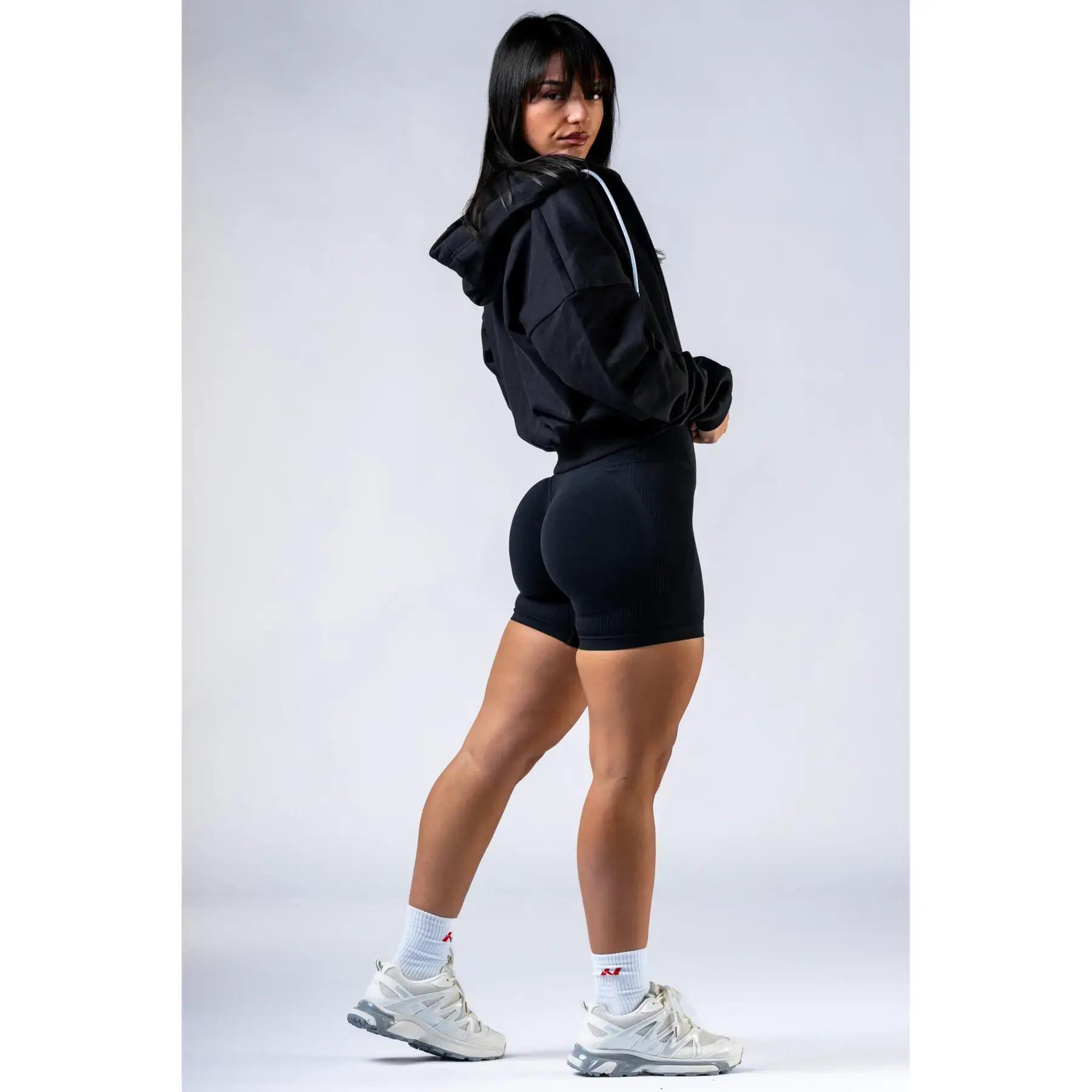 Sweatshirt à capuche zippé femme Nebbia Power 3/6