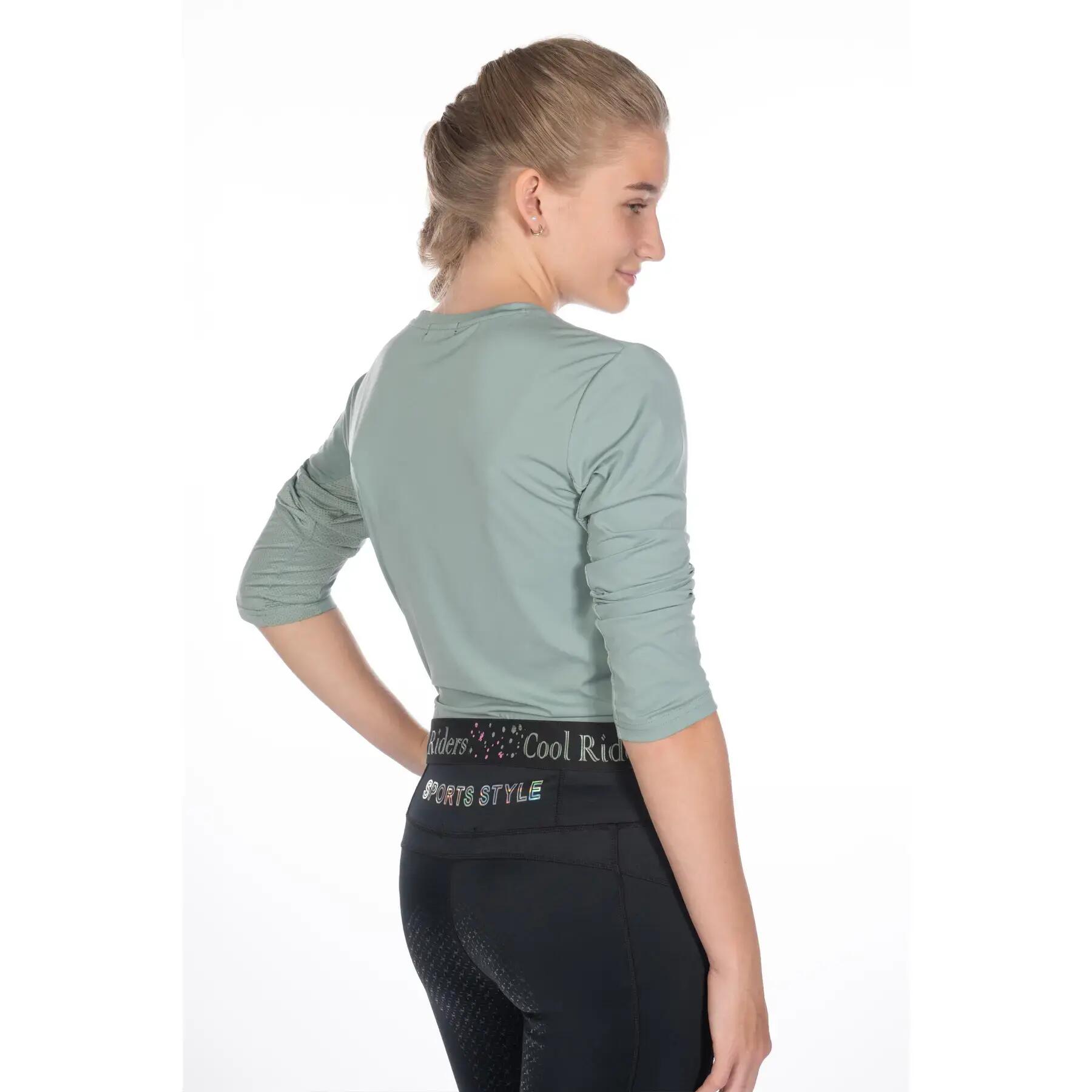T-shirt maniche lunghe bambina HKM Hailey 4/5
