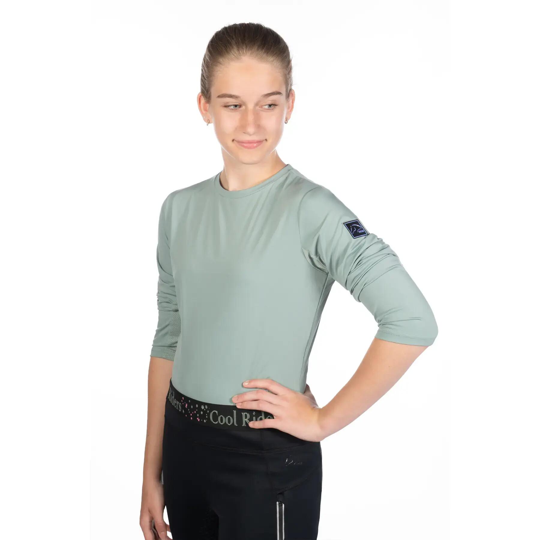 T-shirt maniche lunghe bambina HKM Hailey 2/5