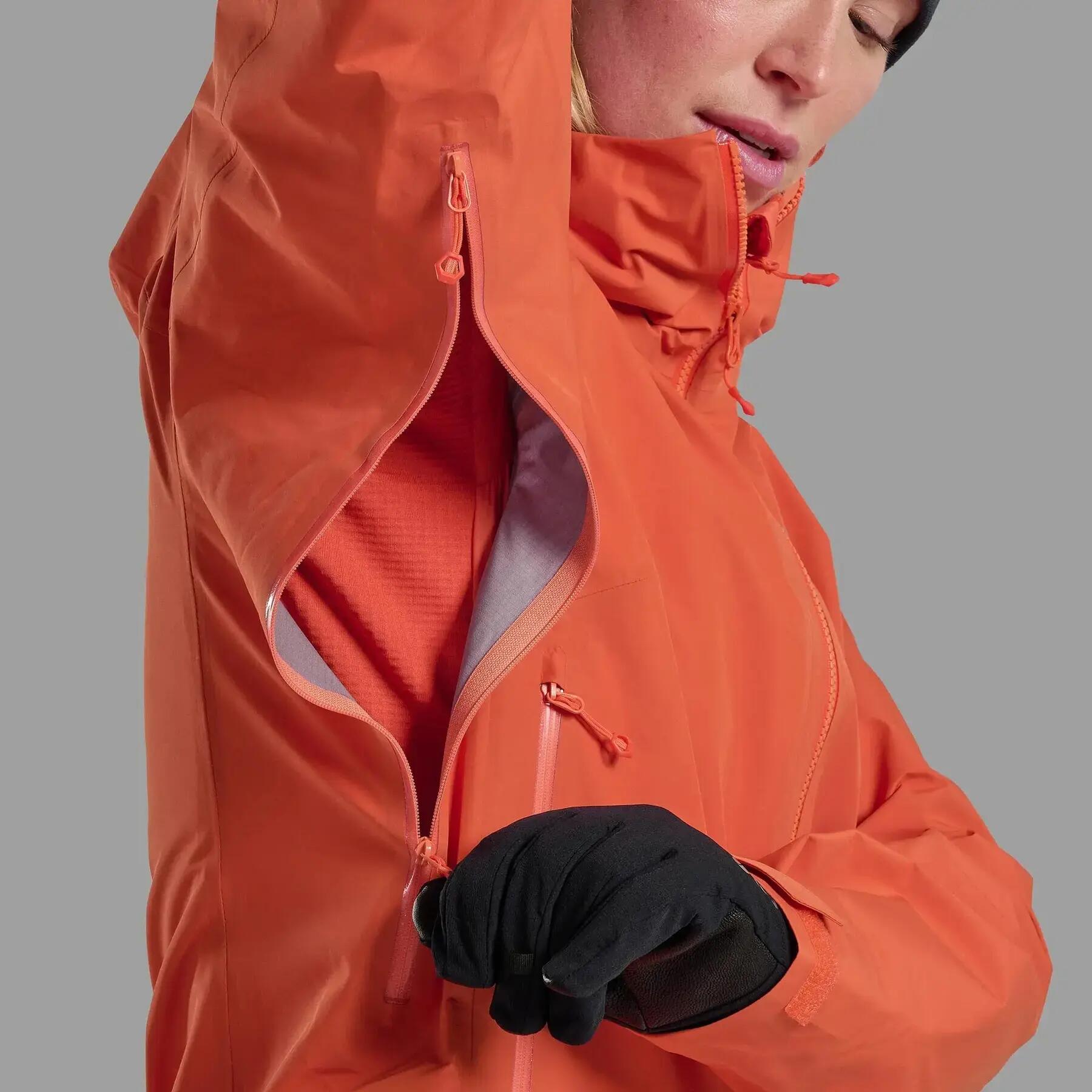 Casaco à prova de água para mulheres Montane Alta Lite 6/7
