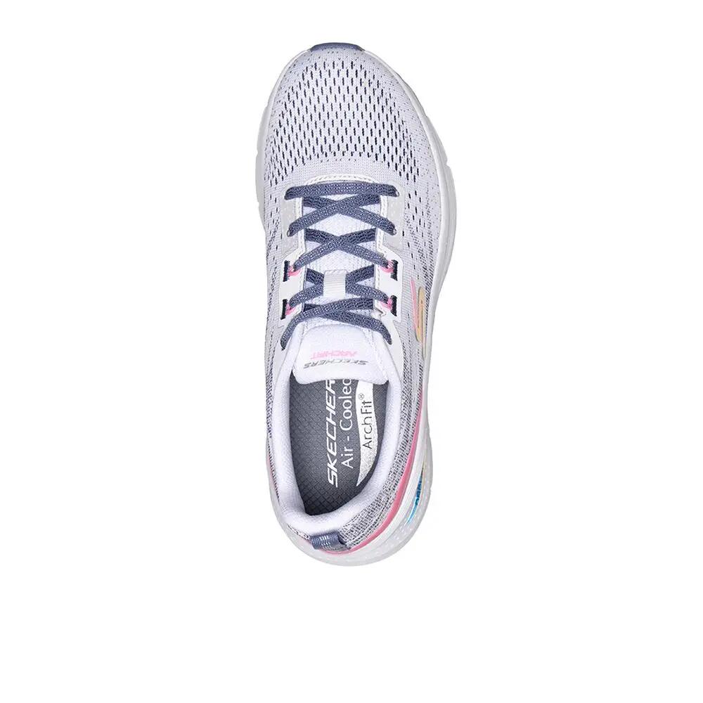 Sapatilhas Skechers Mulher Arch Fit 3.0 Branco 3/4