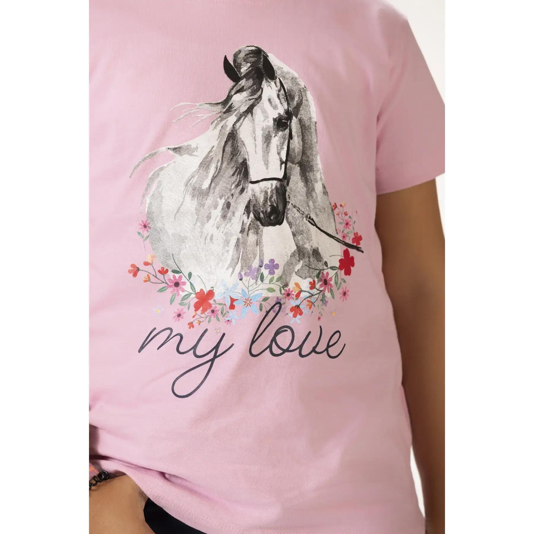 T-shirt dziewczęcy HKM Horse Spirit 3/3