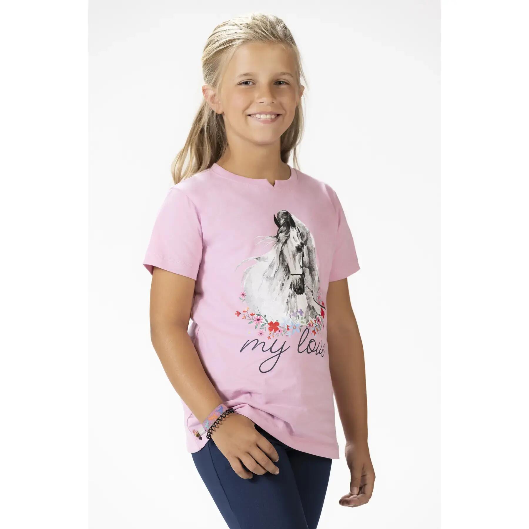 T-shirt dziewczęcy HKM Horse Spirit 2/3