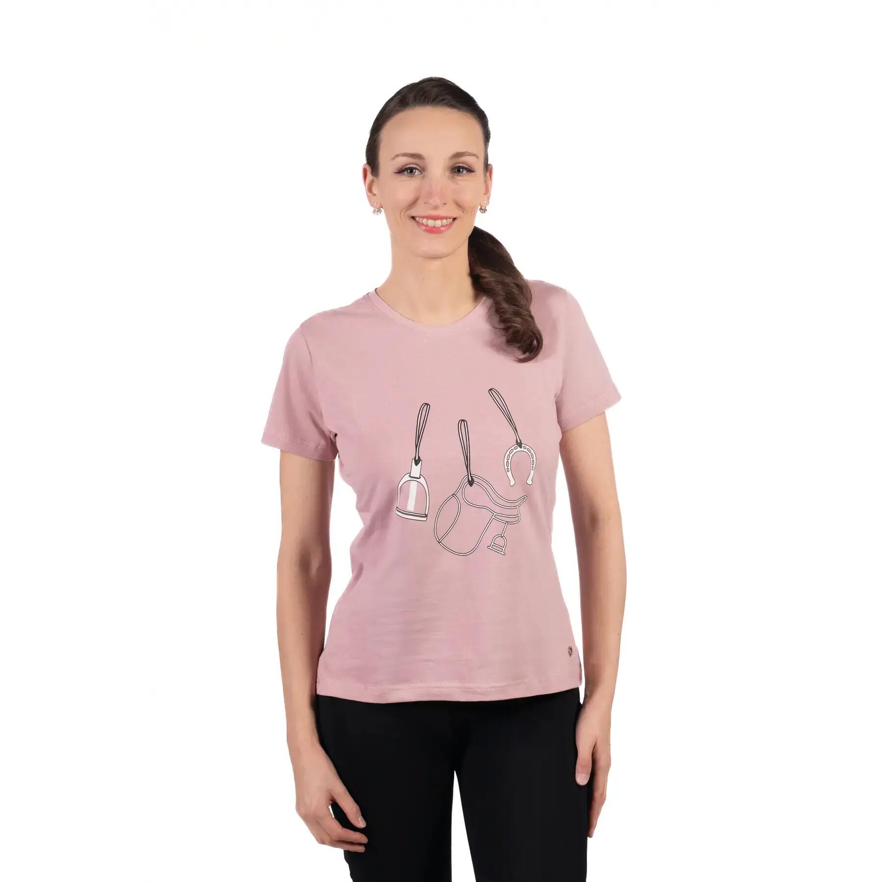 T-shirt femme HKM Elements 2/3