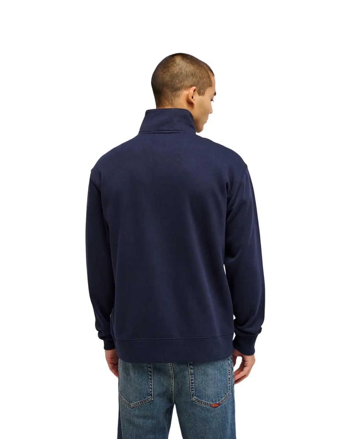 Half Zip trui SALT WATER 1/4 Blau Heren 2/4