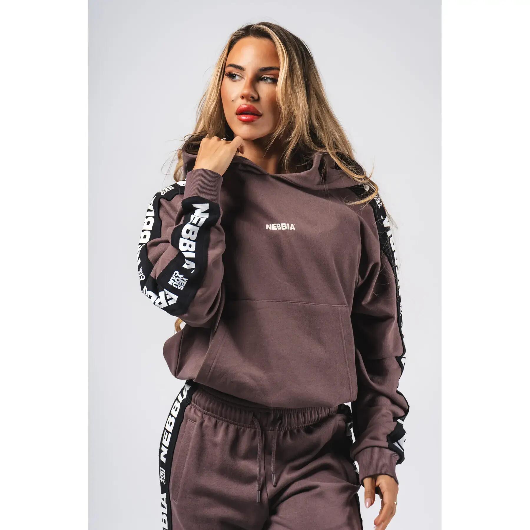 Sweatshirt à capuche femme Nebbia Off-Duty 2/7
