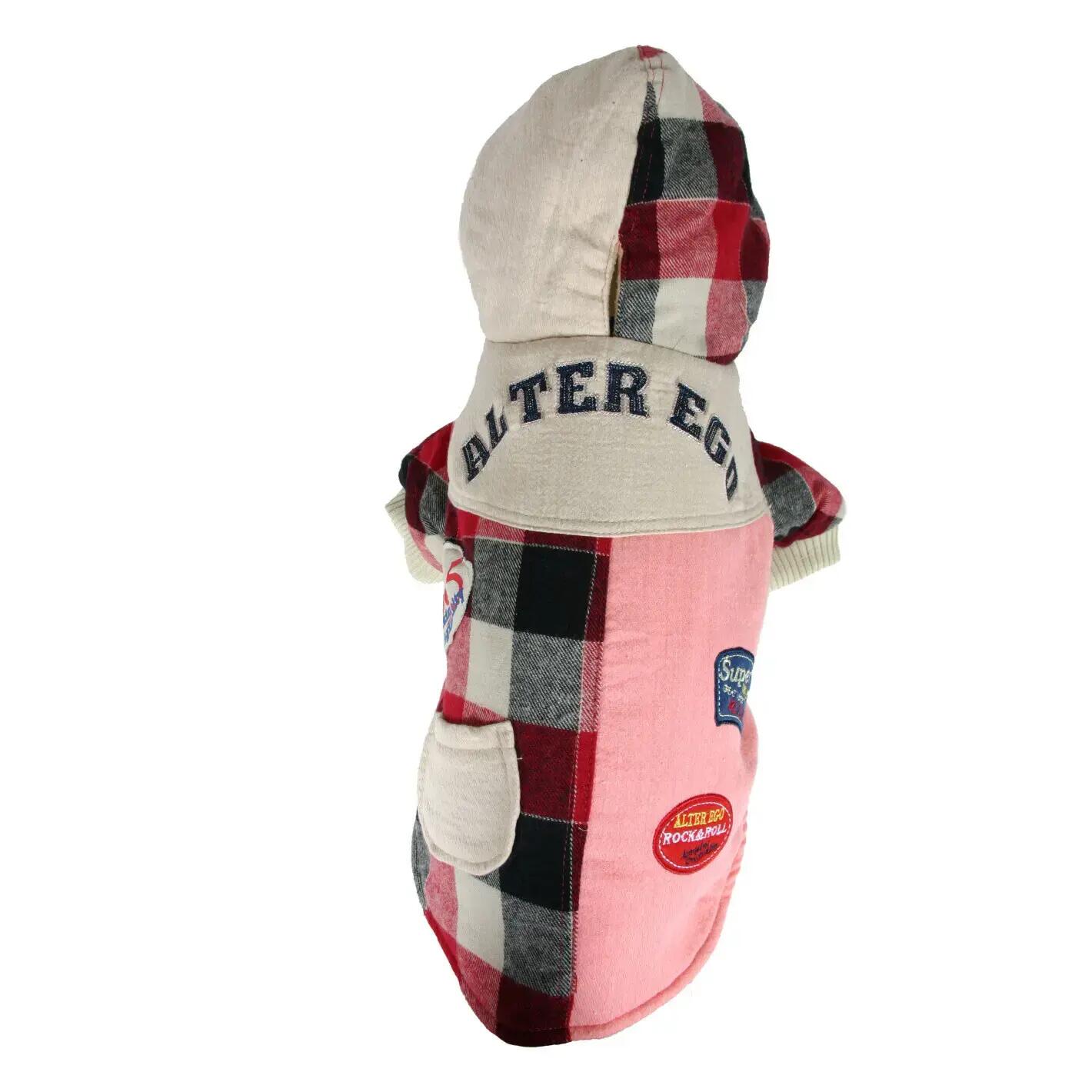Felpa con cappuccio per cani Martin Sellier Patchwork 2/2