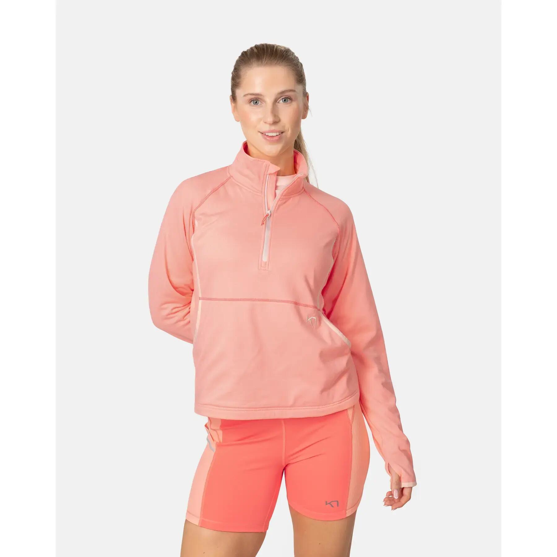 Polaire 1/2 zip femme Kari Traa Mika 2/5