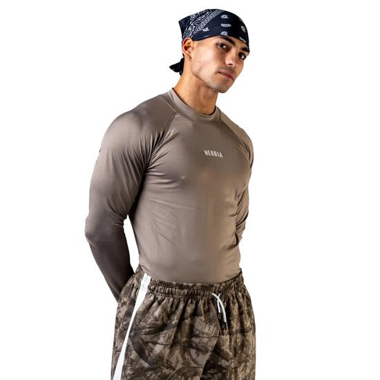 T-shirt manches longues Nebbia Power Seamless