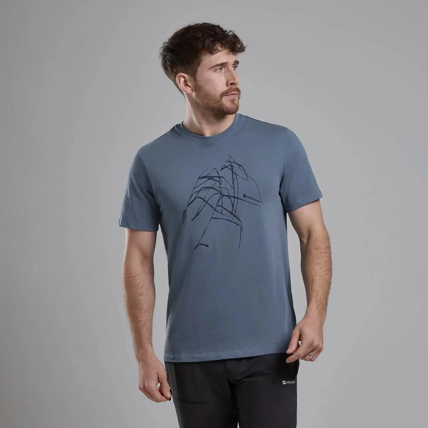 T-shirt Montane Abstract Mountain 2/4