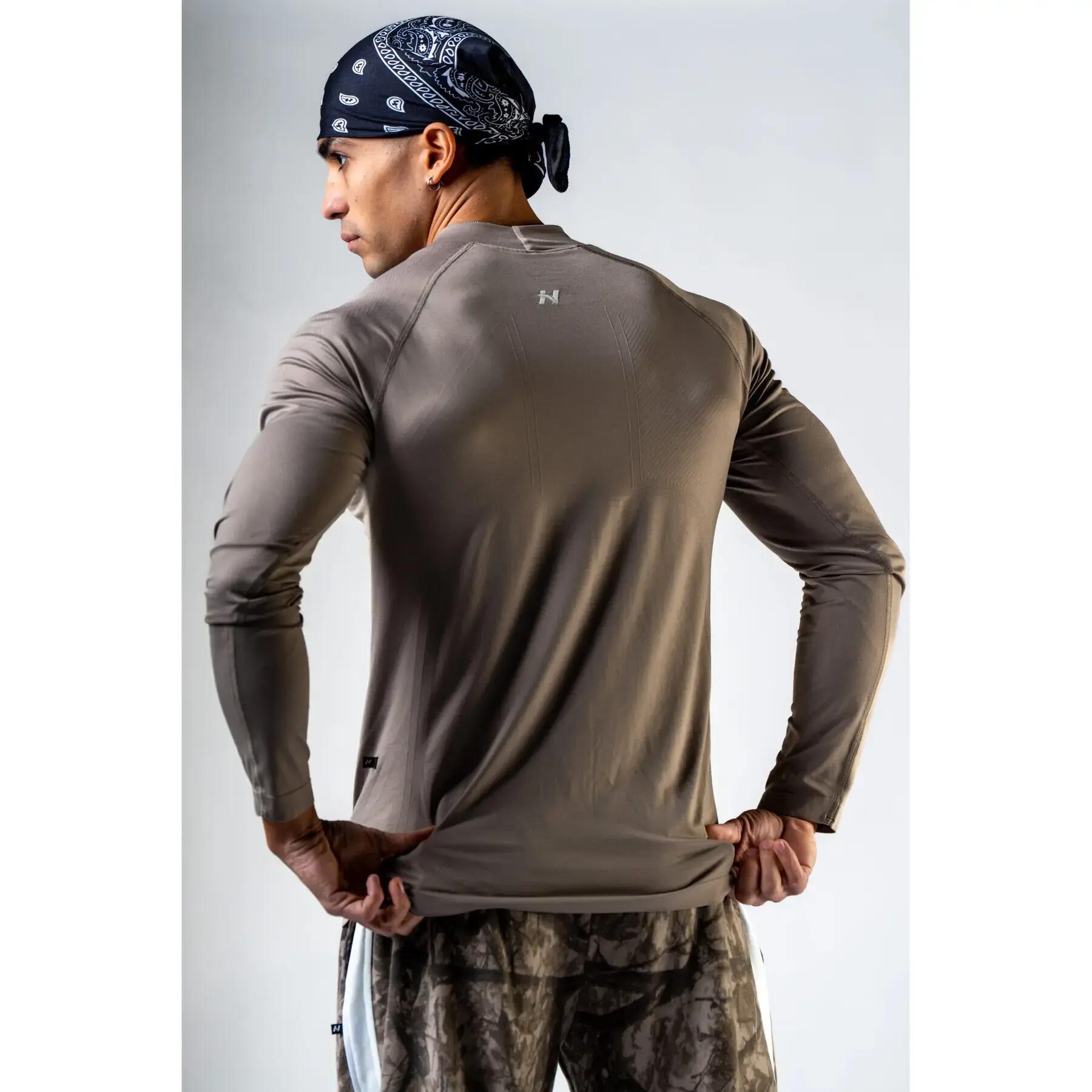 T-shirt manches longues Nebbia Power Seamless 2/4