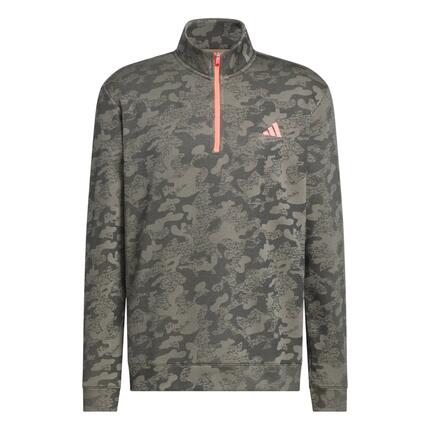 Adidas Ult Durable Water Repelent Quarter-Zip, sweat-shirt pour homme, motif cam