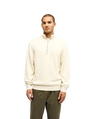 Half zip trui salt water 1/4 beige heren