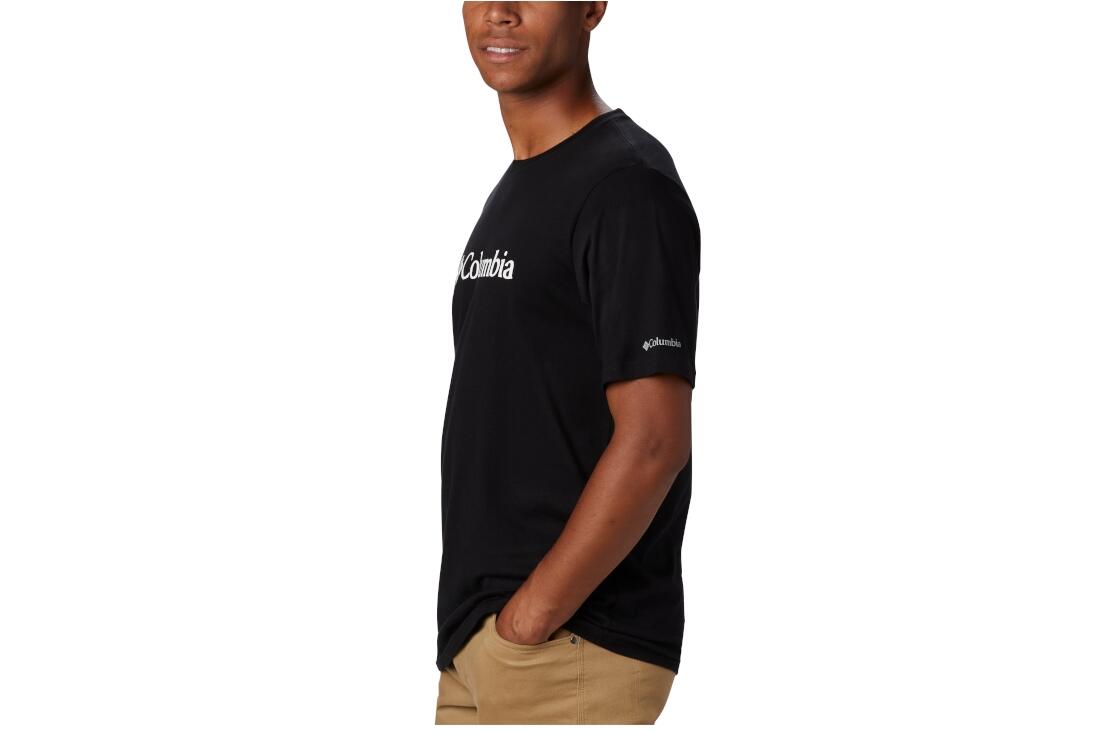 Herren Kurzarm-T-Shirt Columbia Schwarz 2/7