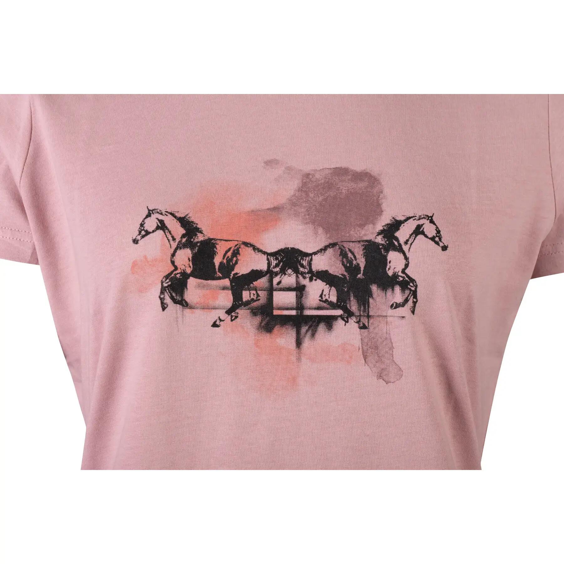 T-shirt femme HKM Running Horse 4/4