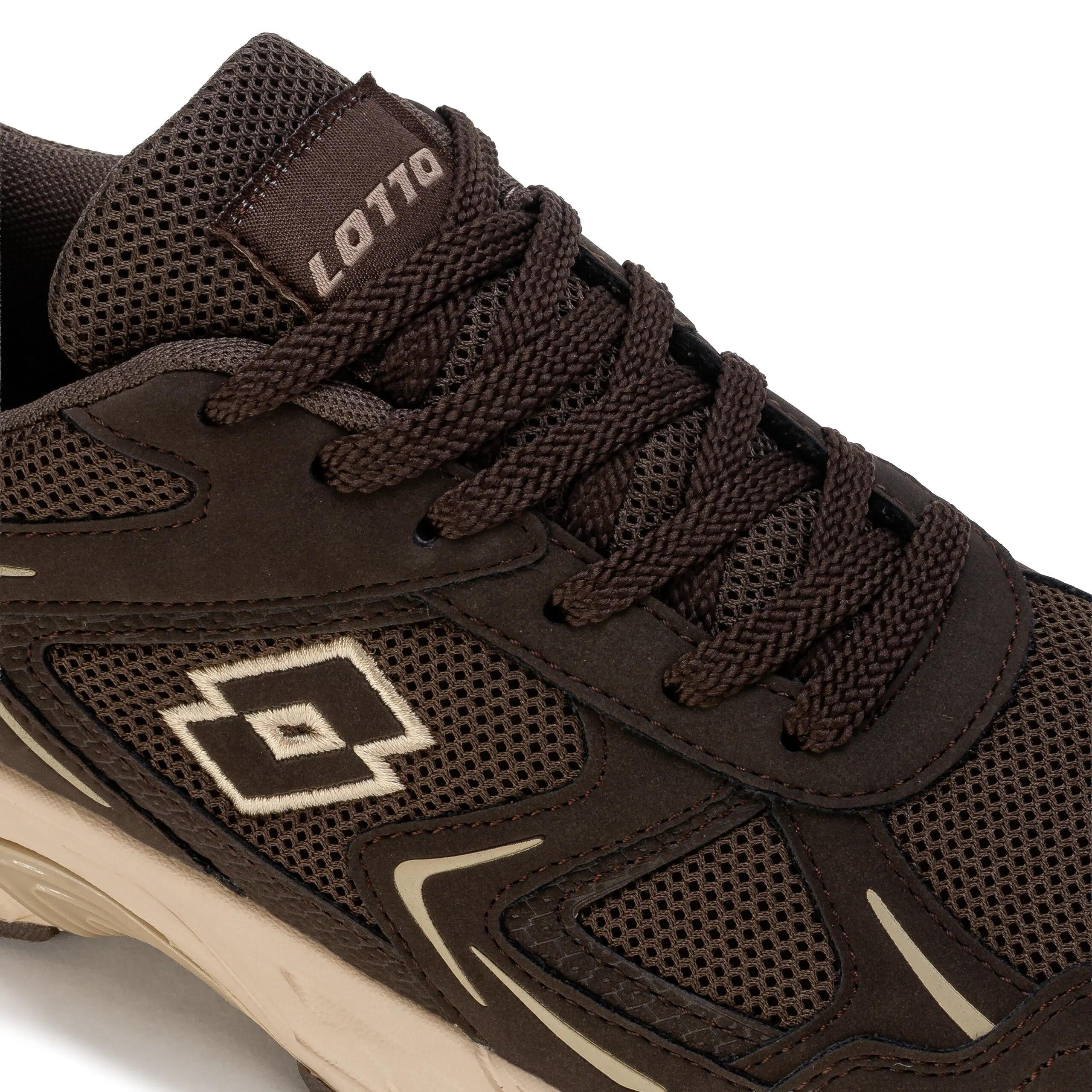 Lotto Unisex KITAURA II Sneaker 2402110U 7977 Schuh Y2K Design Dunkelbraun 3/6