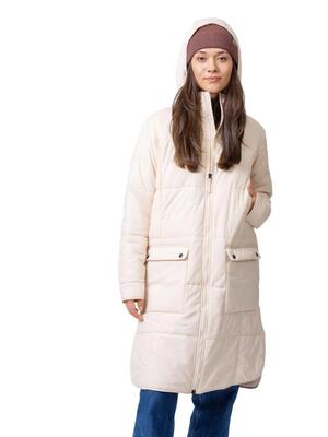 Hannah: gewatteerde winterjas met capuchon voor dames