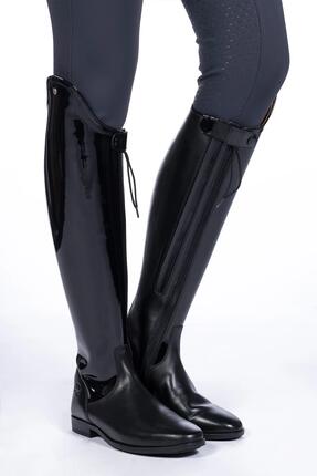Bottes d'équitation HKM Lynette longueur/largeur standard noires