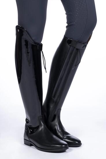 Bottes d'équitation en cuir femme HKM Lynette Standard Length/Width