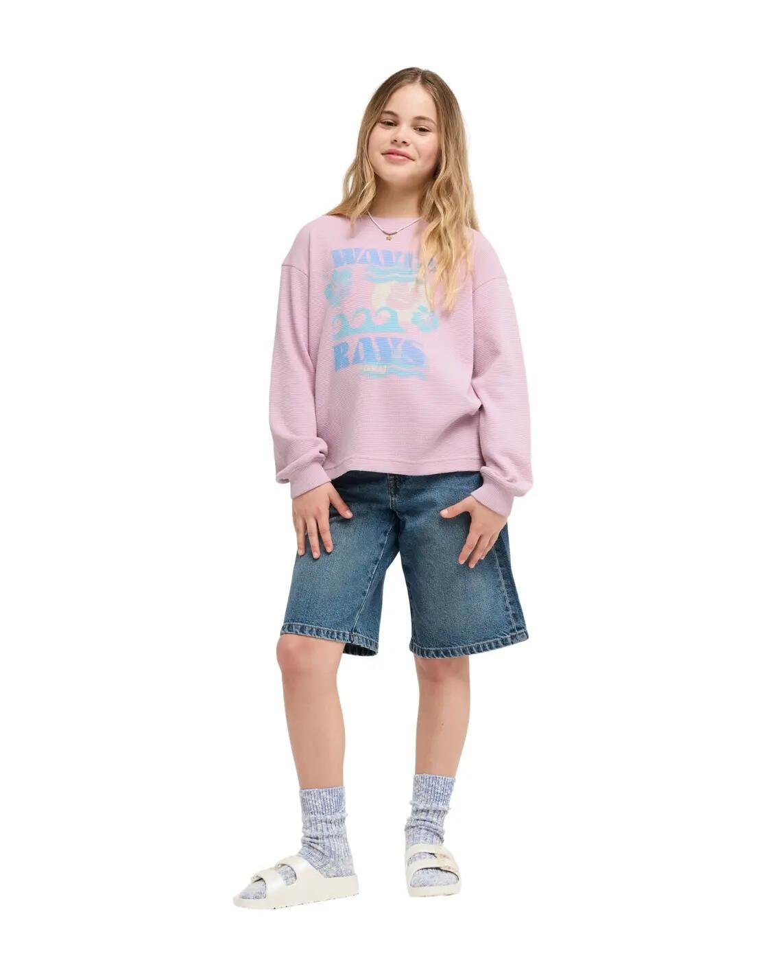 Longsleeve EASTSIDE MIDWEIGHT Rosa Meisjes 4-16 4/4
