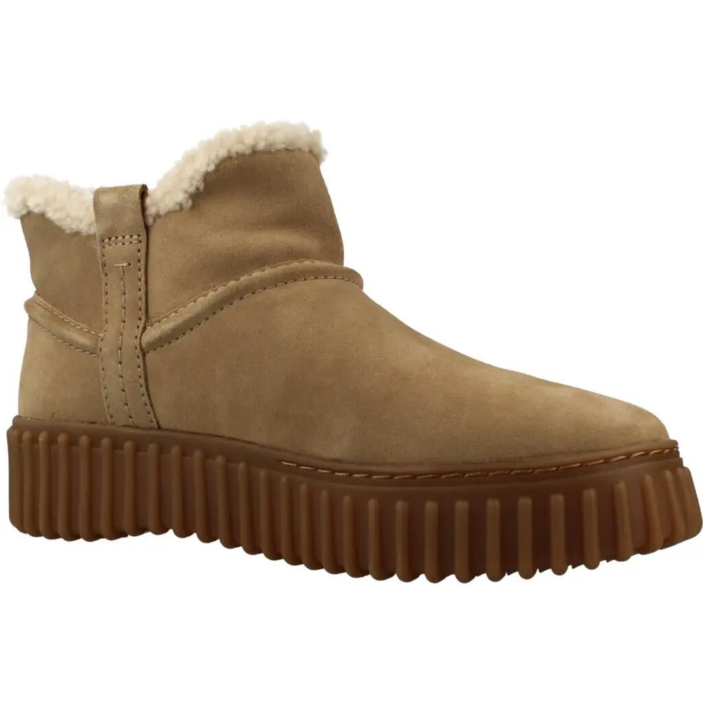 CLARKS 26327994C TORHILL WARM Jasnobrązowy 5/5