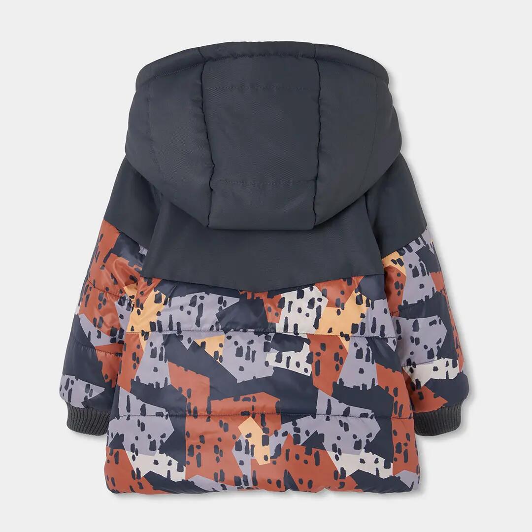 Parka tejido técnico niño reversible estampado camo 5/7
