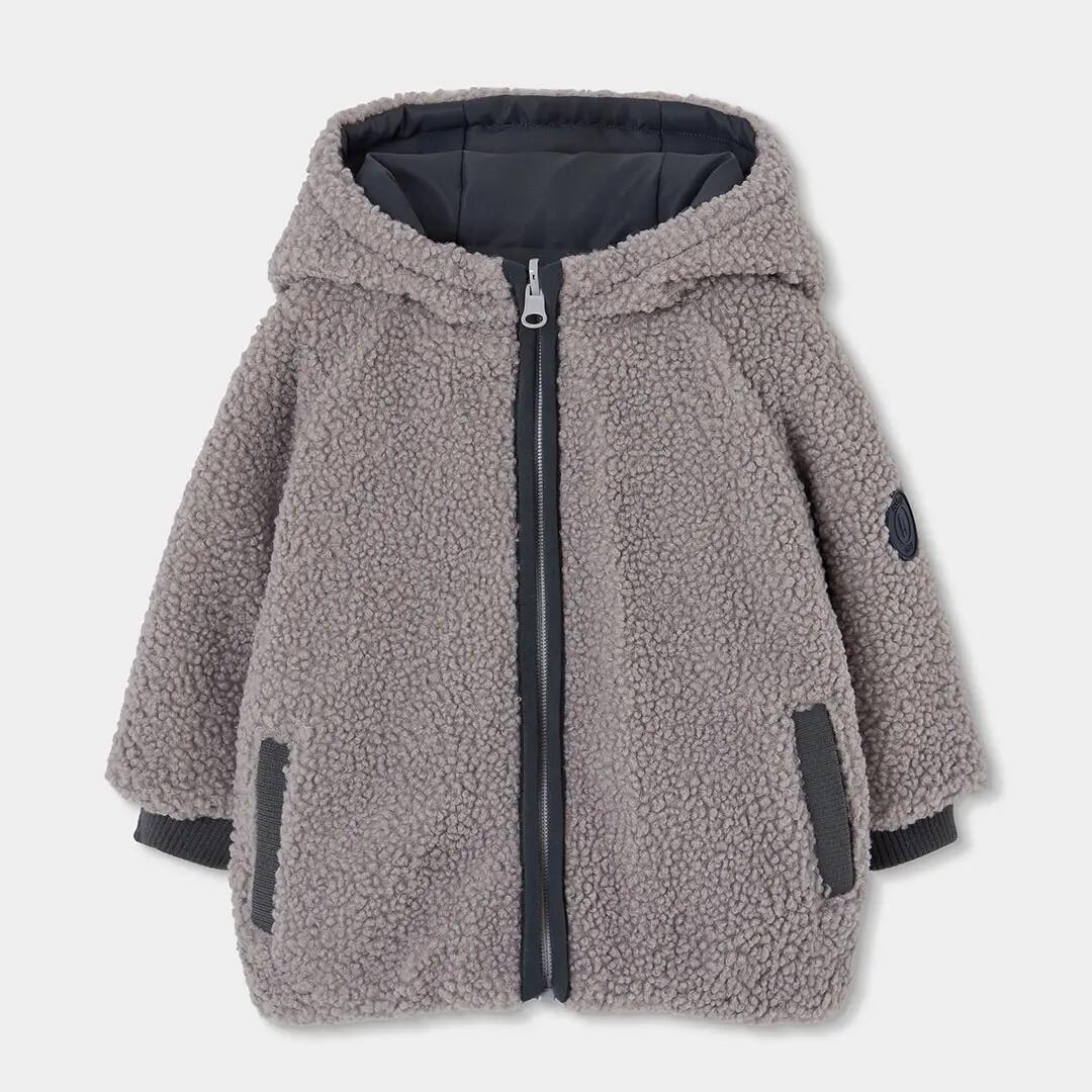 Parka tejido técnico niño reversible estampado camo 4/7