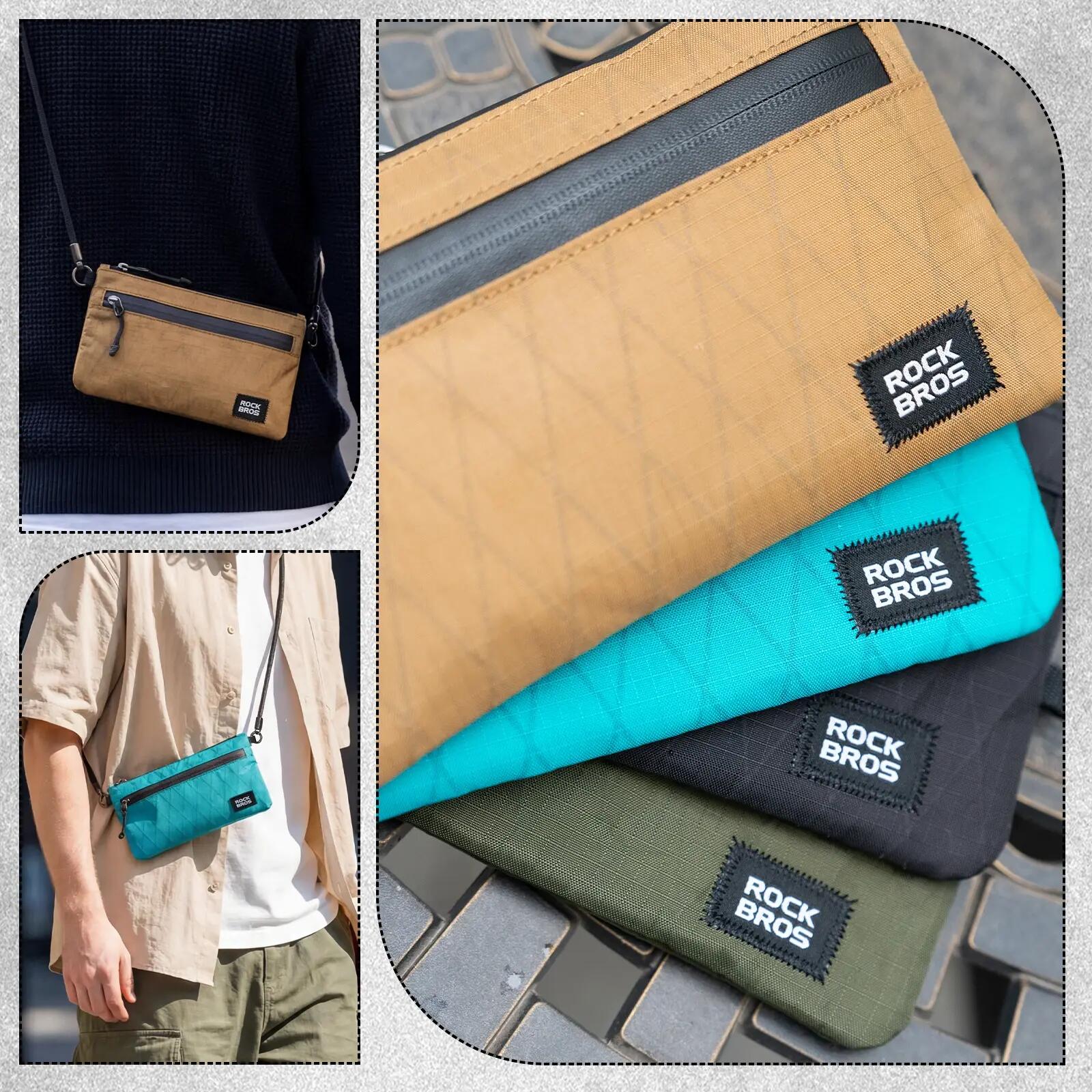 ROCKBROS Kleine Umhängetasche Handytasche 6/7