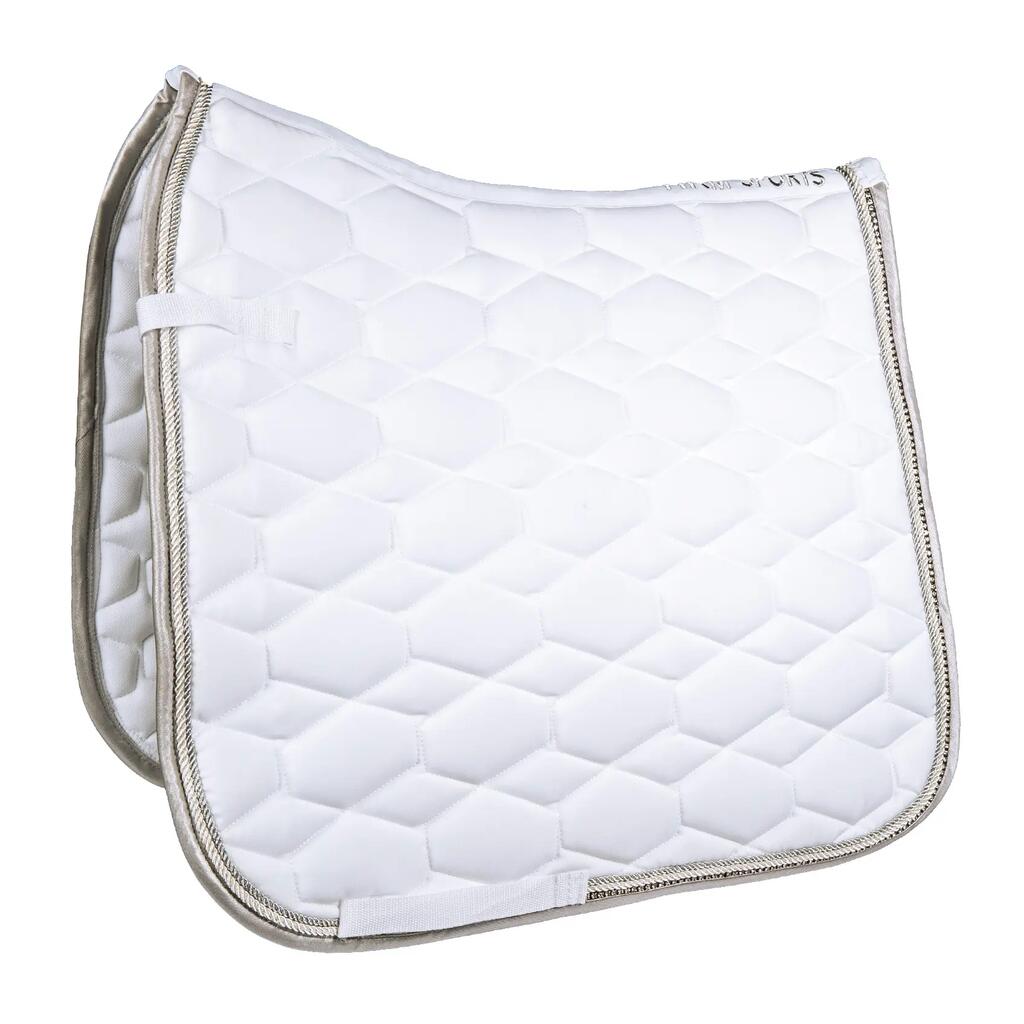 Dressage saddle pad for horses HKM Crystal Fashion