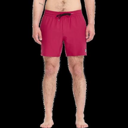 Short de bain - Surf - Homme - Lido Solid Trunk 16" - Noir