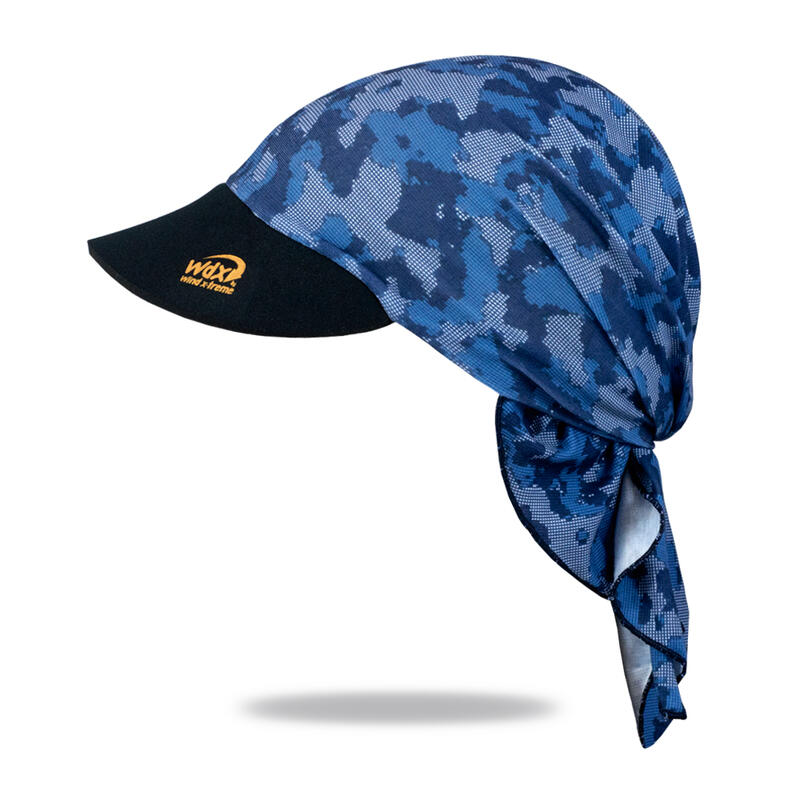 Visera Gorra Pañuelo PEAK DIGITAL CAMU BLUE