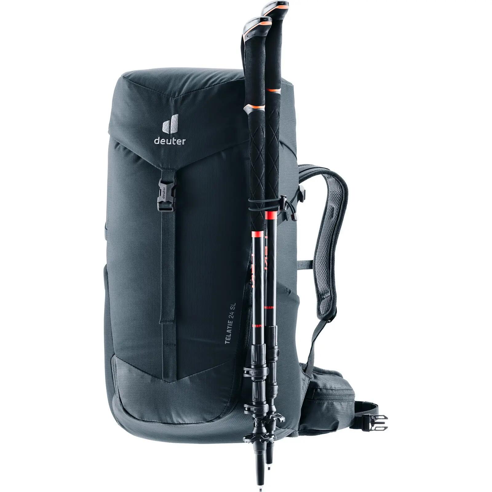 Damen - Wandern - Rucksack - Ventiliert, Ergonomisch - Telatie 24 SL - Schwarz 7/7