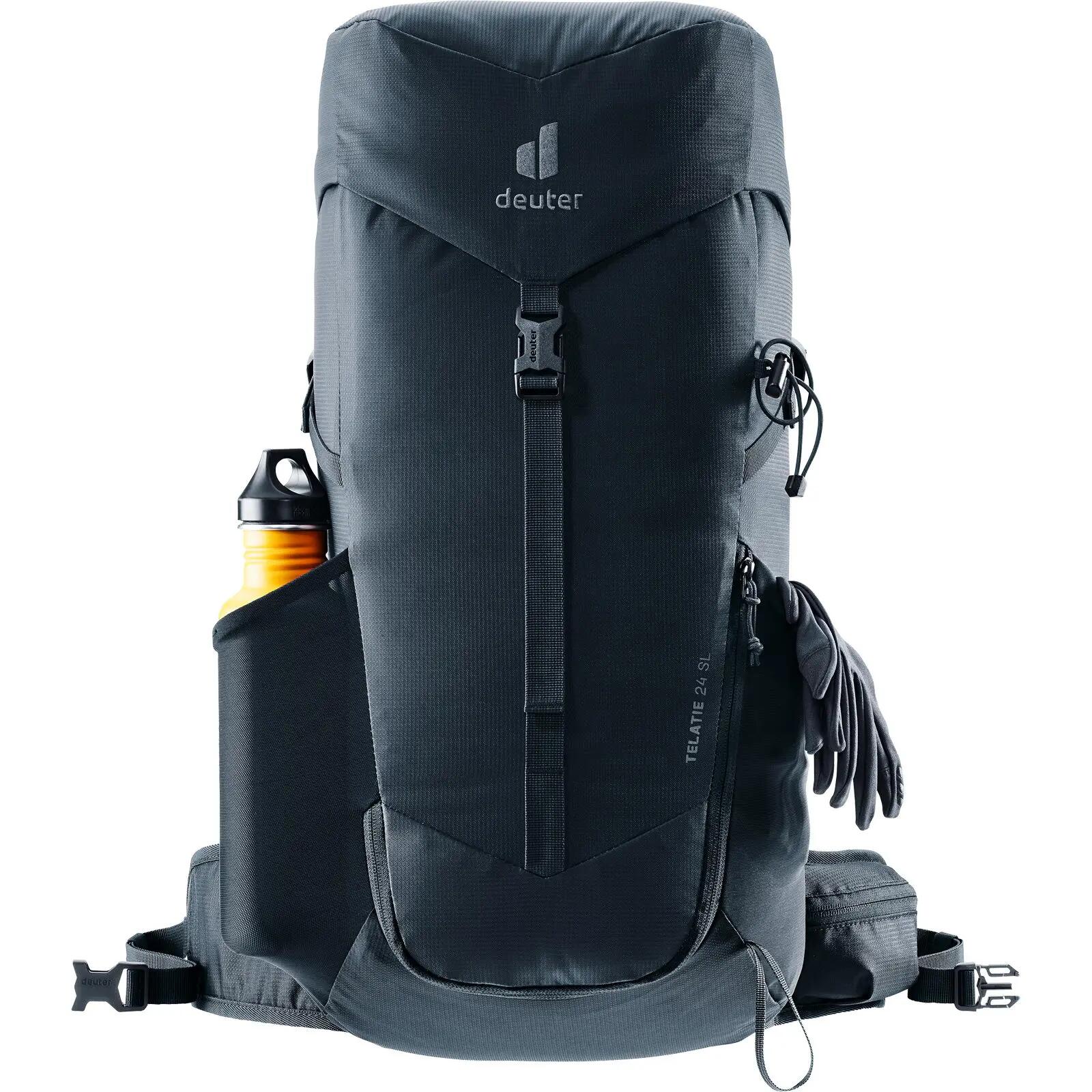 Damen - Wandern - Rucksack - Ventiliert, Ergonomisch - Telatie 24 SL - Schwarz 6/7
