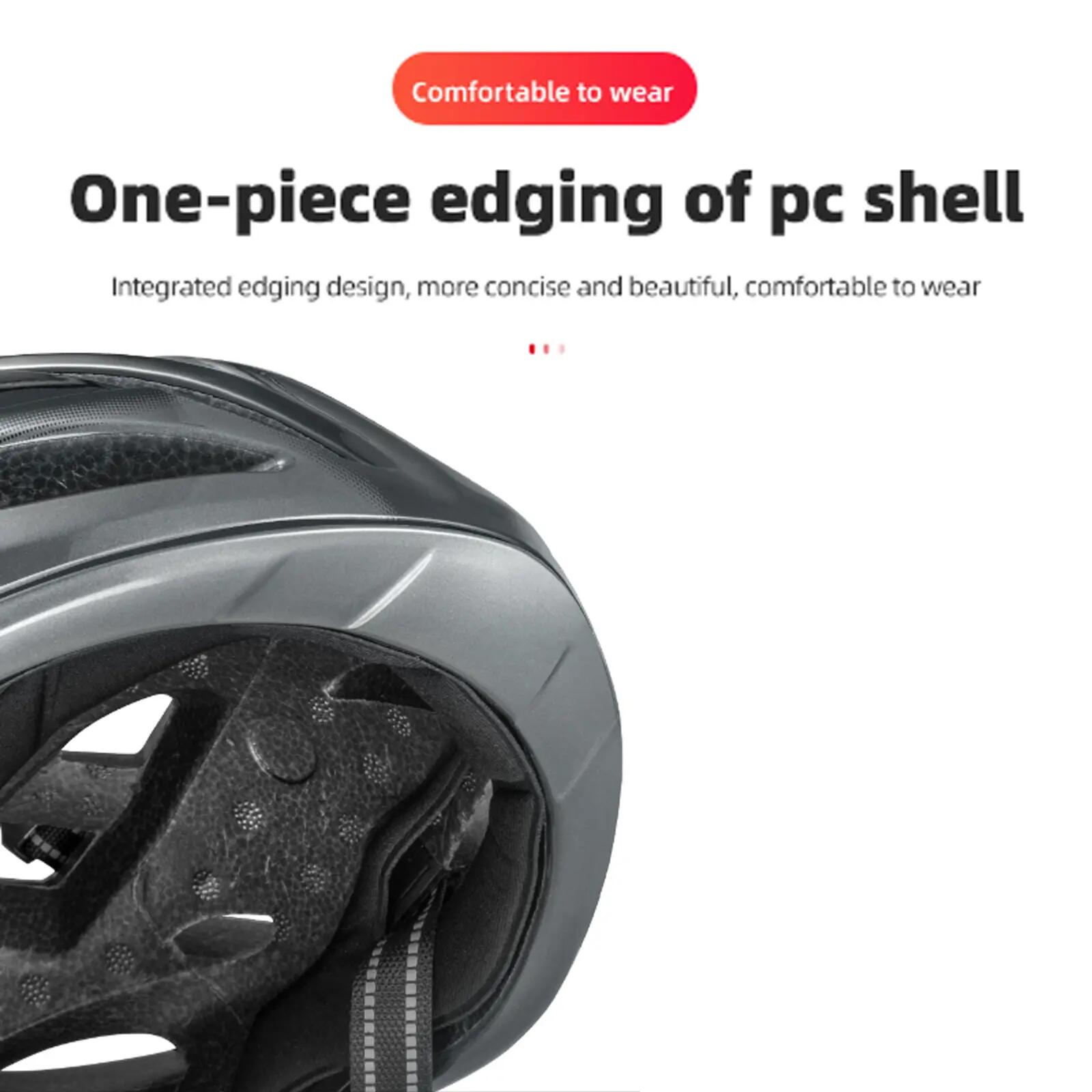 Fahrradhelm mit In-Mould-Technologie – einstellbar 58-62 cm für Damen & Herren 3/7