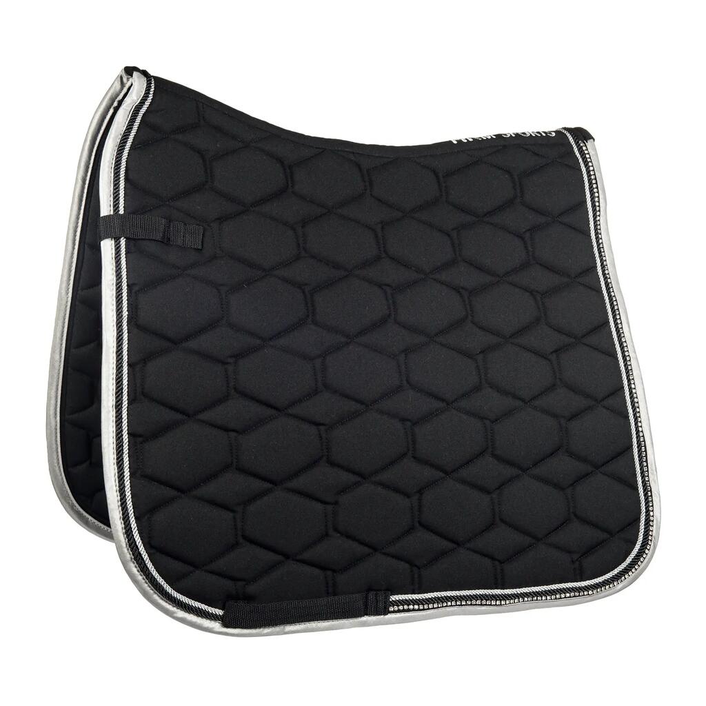 Dressage saddle pad for horses HKM Crystal Fashion