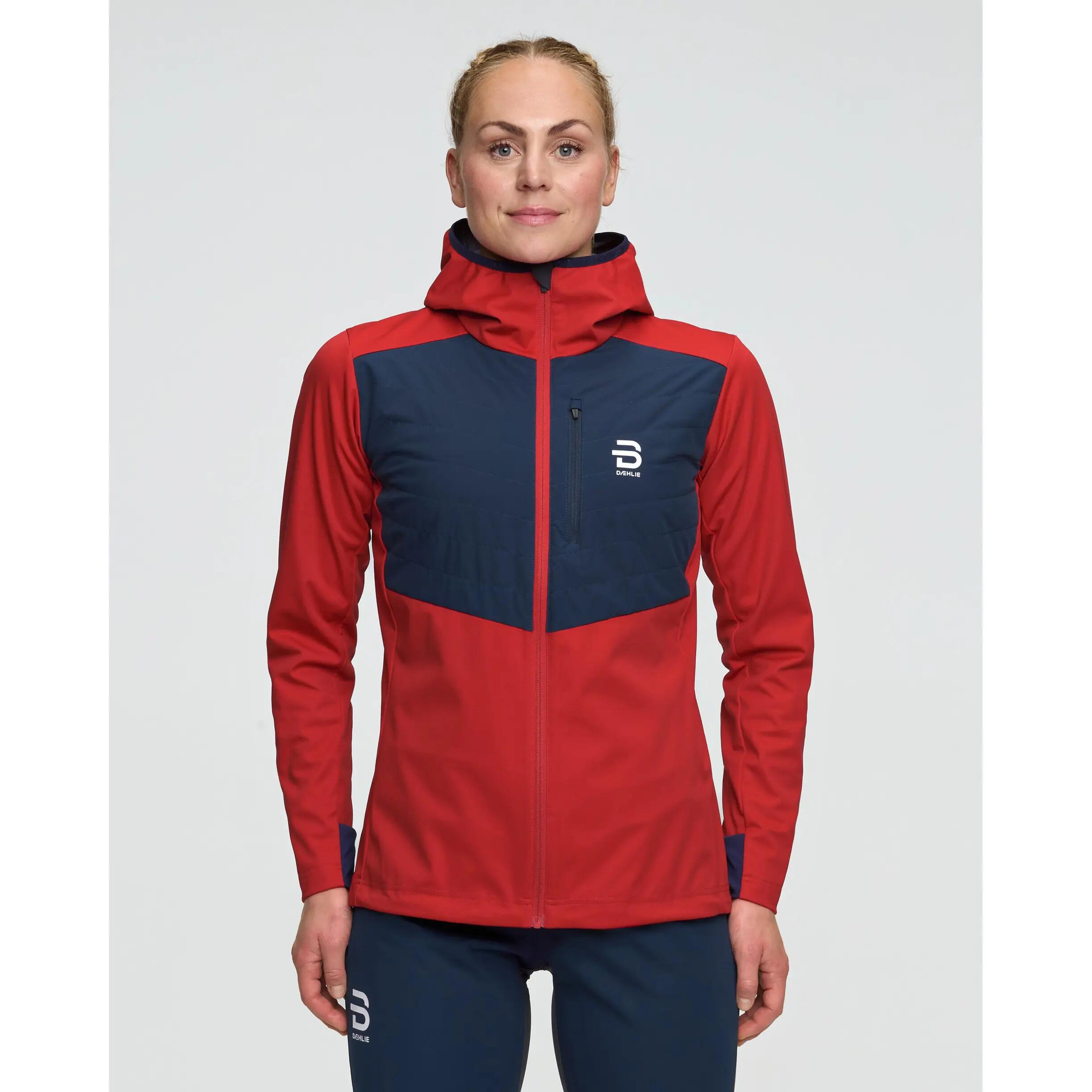 Veste de ski à capuche femme Daehlie Sportswear Power 3/4