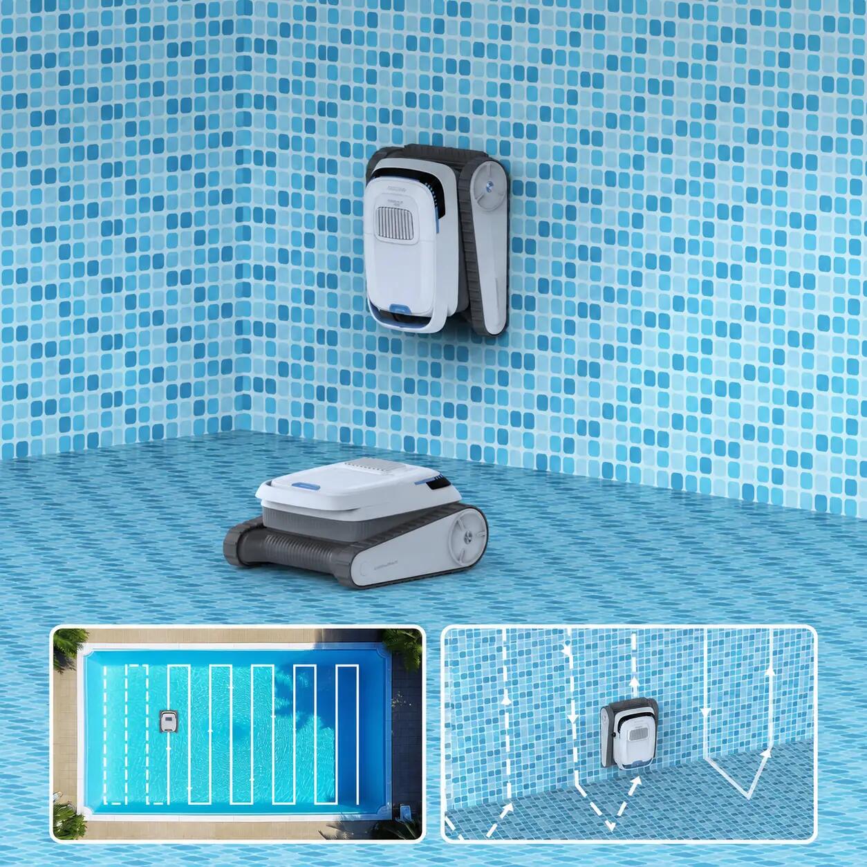 AIRROBO TBPC20 Robot Piscine 3 Modes Nav Smart AutoPark 120min jusqu'à 170m² 6/6