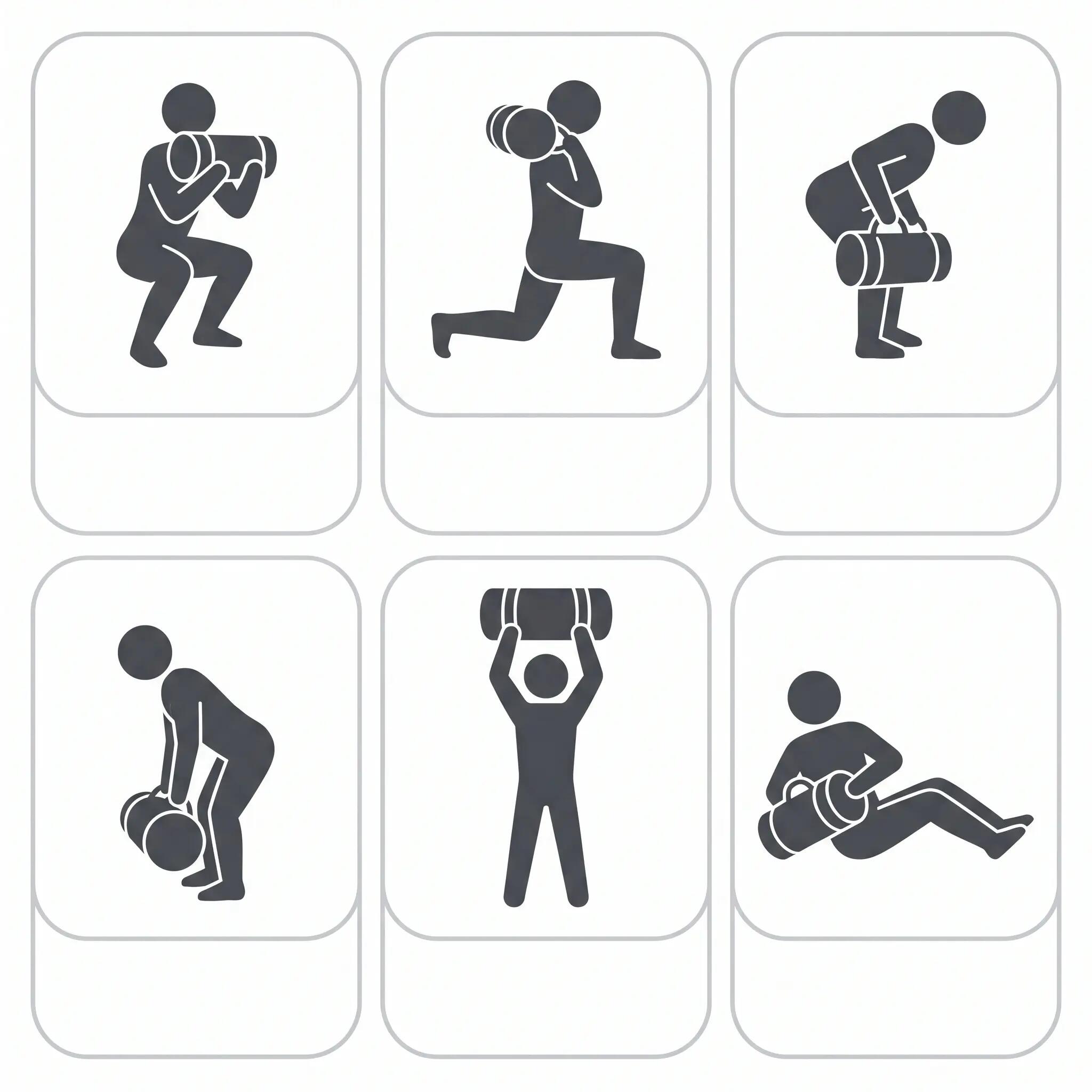 Functional Training Gewichtssack Powerbag mit Griffen, wasserabweisend 6/7
