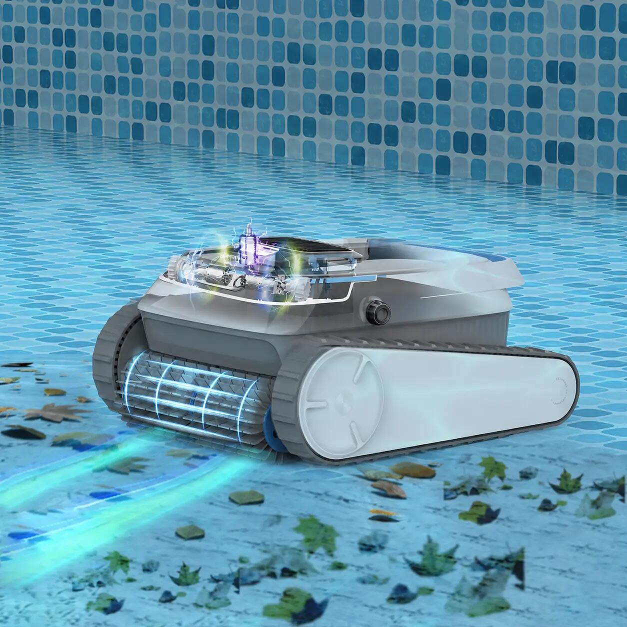 AIRROBO TBPC20 Robot Piscine 3 Modes Nav Smart AutoPark 120min jusqu'à 170m² 3/6