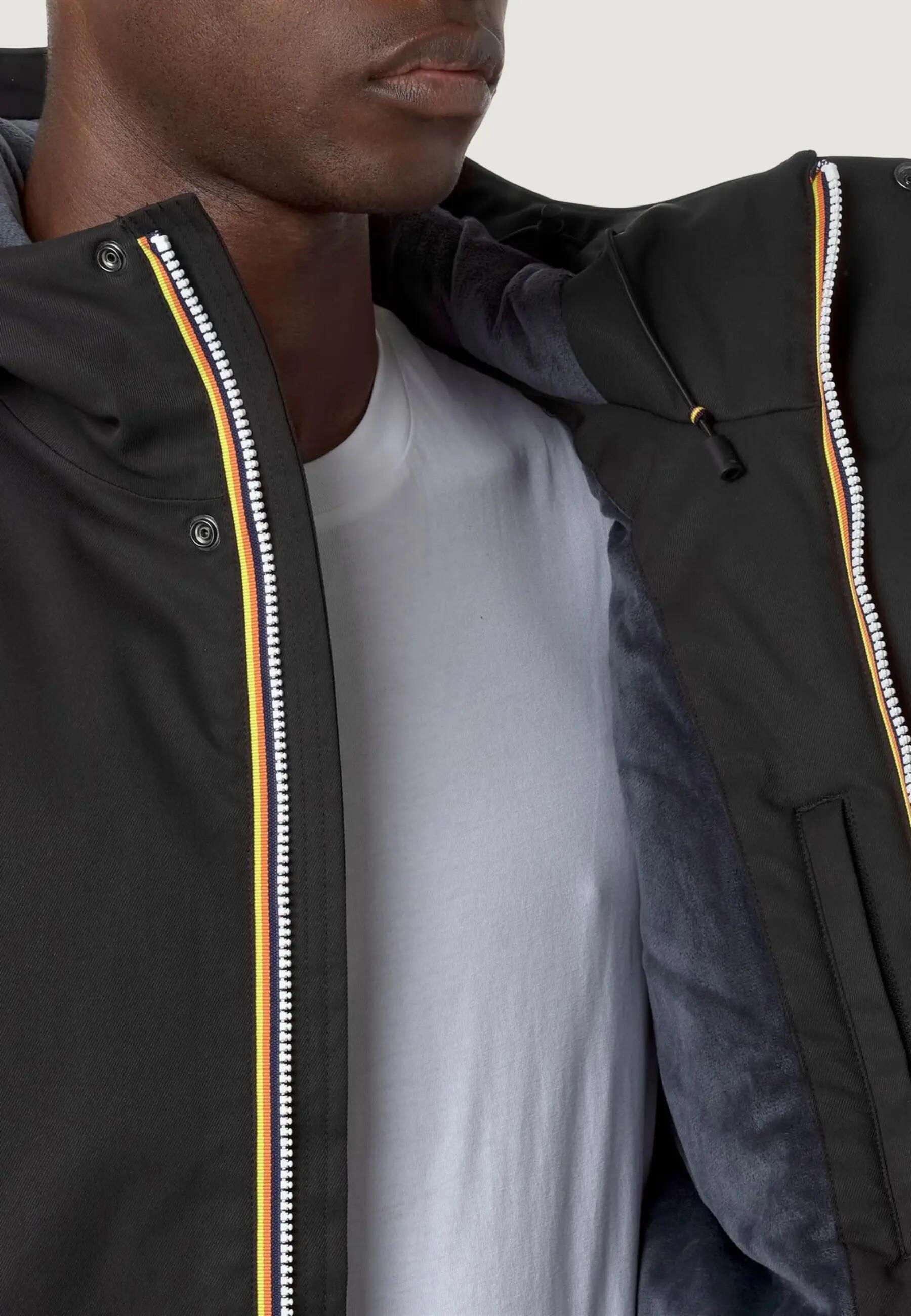 Kurtka anorak Mężczyzna K-WAY Jacko Twill Marmotta 4/5