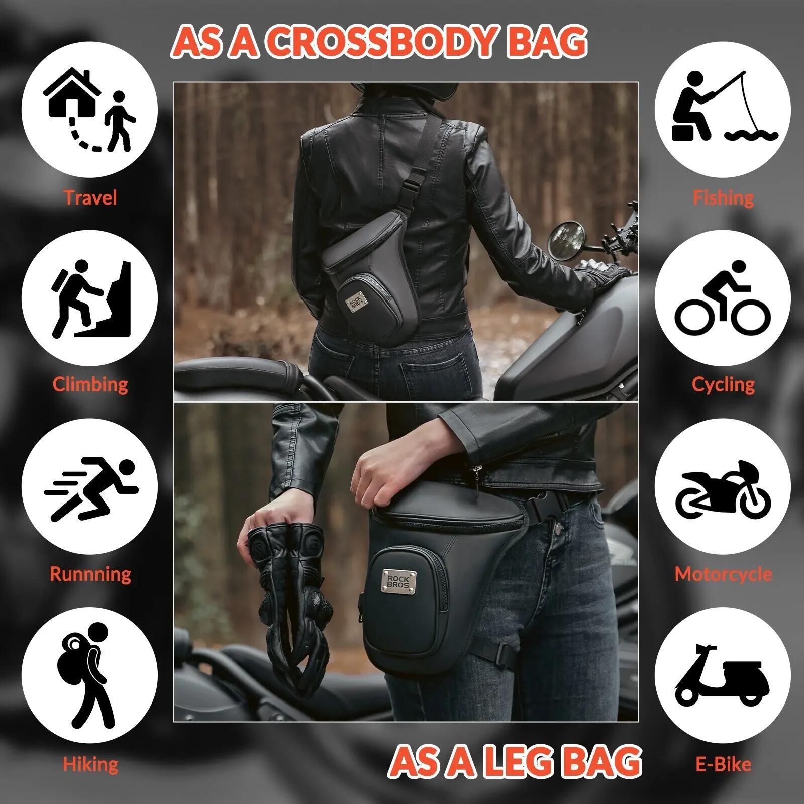 ROCKBROS Motorradtasche Beintasche Beinbeutel 6/6
