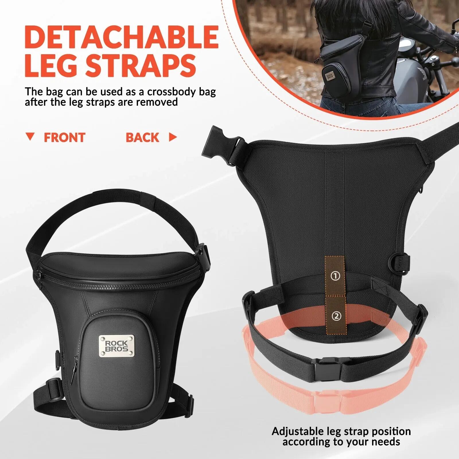 ROCKBROS Motorradtasche Beintasche Beinbeutel 5/6