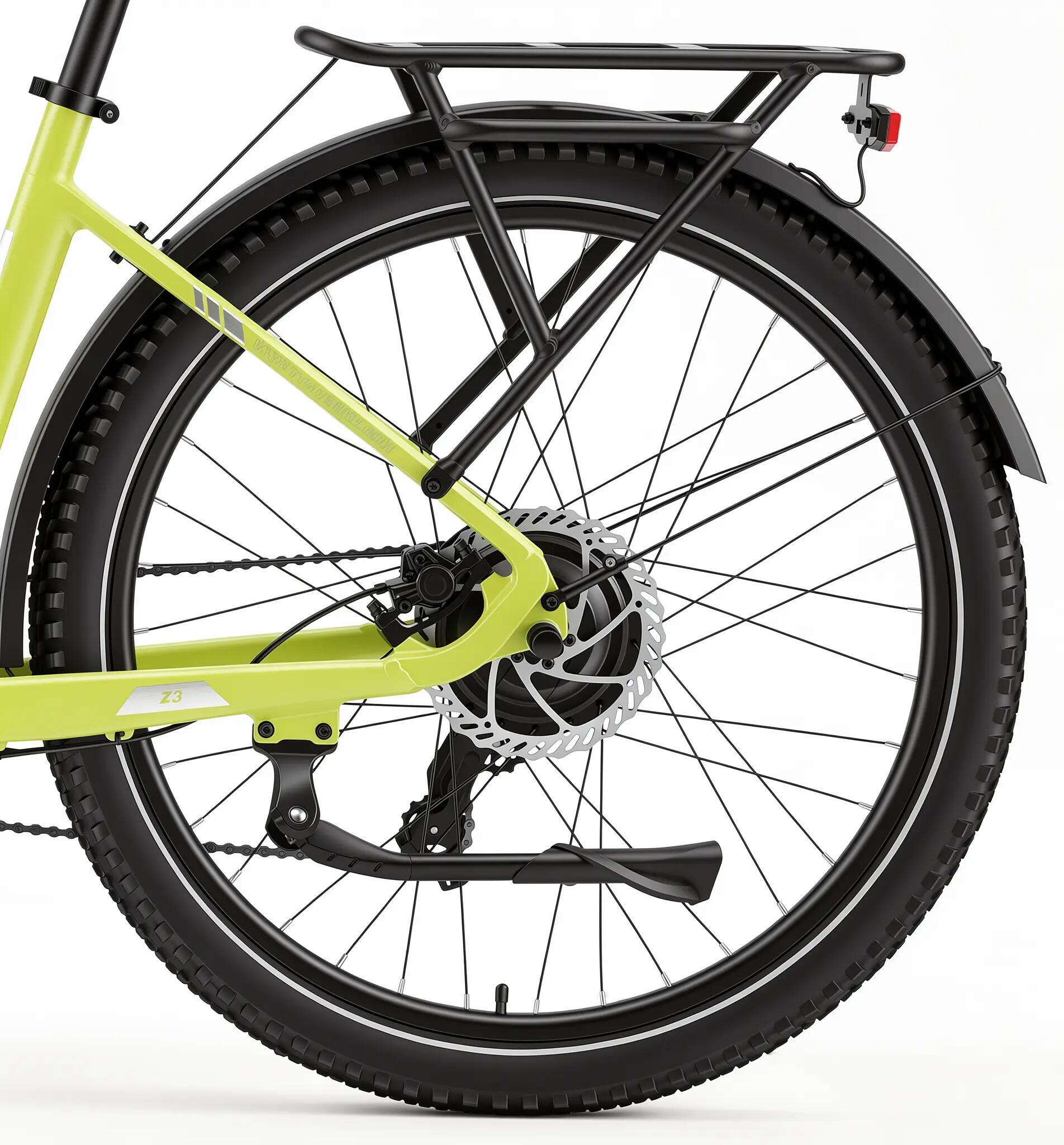 Elektryczny rower dla dorosłych TTGO Z3 48V 15Ah bateria 7/15